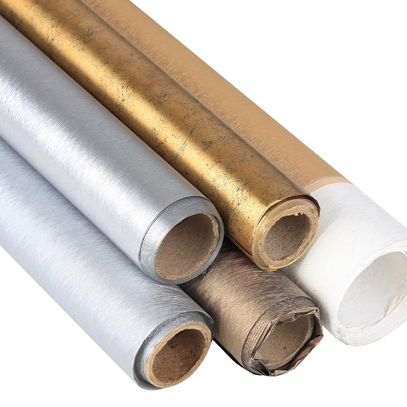 Pellicola decorativa in PVC metallico